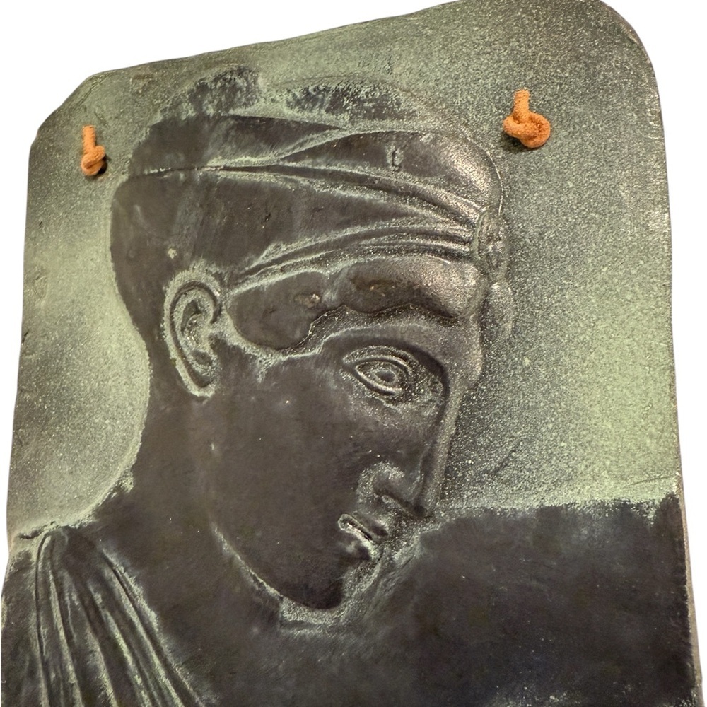 Vintage Greek Relief Plaque Hippodamia (Deidameia) Temple of Zeus Olympia Art - Picture 5 of 11